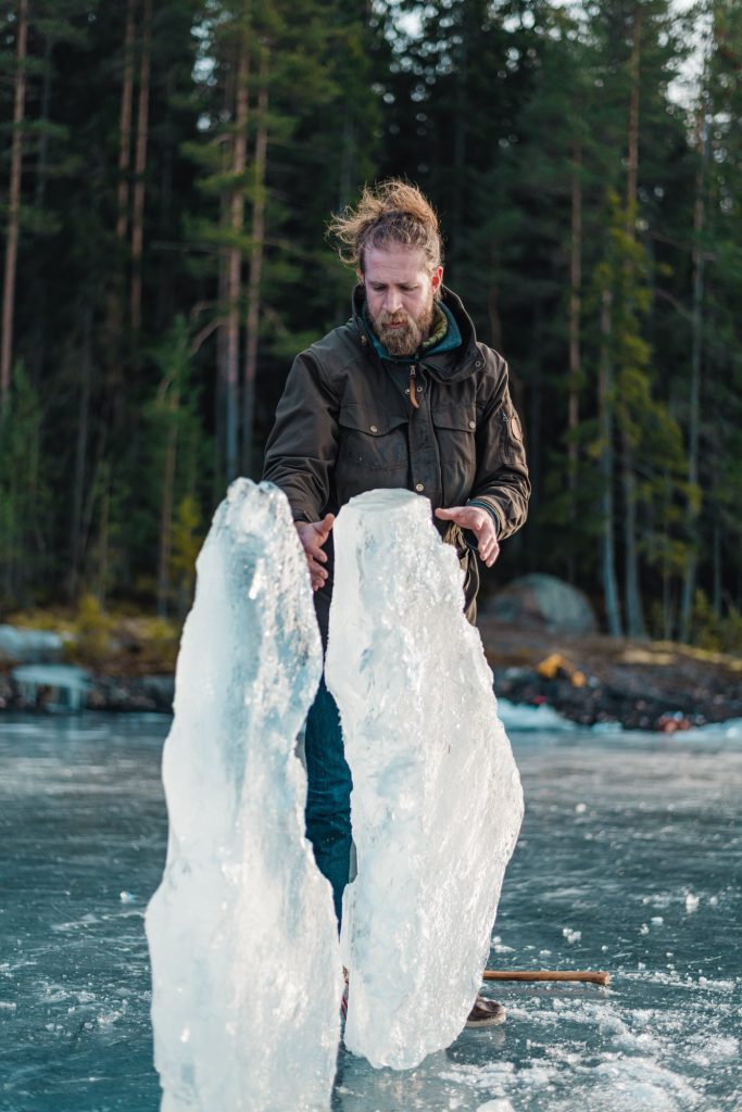 Dylan Katz Ice sculpting