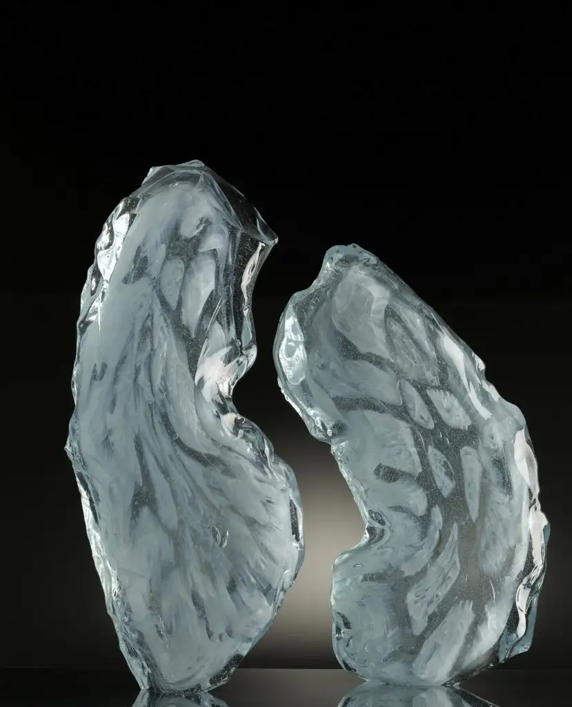 Uncanny Ice Dylan Katz Glass sculptures 20241316